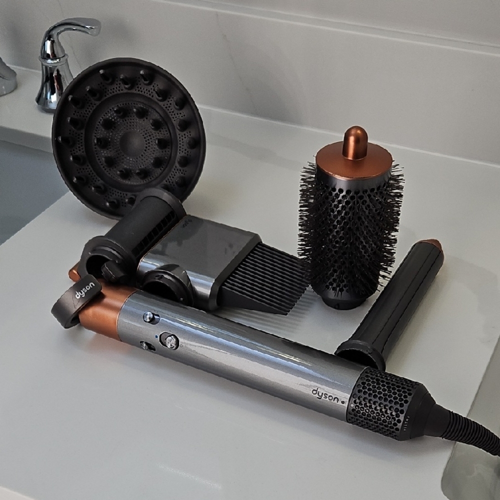 Dyson AIRWRAP Copper and Silver Hair Styling Kit